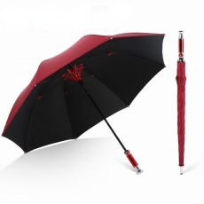 倔强大师劳斯莱斯2代半遮雨伞 酒红